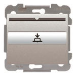 Interruptor - conmutador tarjetero 1 microrruptor aluminio Mercurio