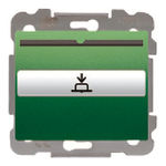 Interruptor - conmutador tarjetero 1 microrruptor verde Minerva