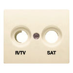 Tapa toma R/TV-SAT beige