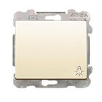Pulsador luz beige