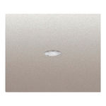 Tecla interruptor/conmut./cruzam. con visor aluminio Mercurio