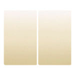 Tecla doble interruptor/conmutador beige