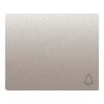 Tecla pulsador timbre aluminio Mercurio