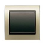 Tapa ciega dorado Malta Cosso, serie Mega