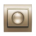 Regulador para LED 230Vac conmutador incandescencia bronce Niebla, serie Mega