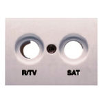 Tapa R/TV-SAT plata Luna