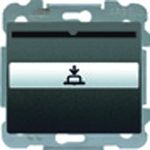 Interruptor - conmutador tarjetero 1 microrruptor antracita Cosso
