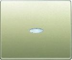 Tecla interruptor/conmut./cruzam. con visor dorado Malta