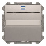 Interruptor - conmutador tarjetero 1 microrruptor plata Luna