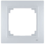 Placa 1 elemento horiz/vertical standard, blanco 55x55 mm