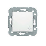 Pulsador timbre blanco polar sin garra