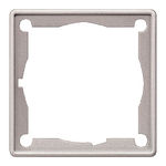 Marco intermedio para mecanismos de 51x51mm, referencia 5TG1160 de BJC. Aluminio metalizado
