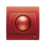 Regulador conmutador para LED 230Vac cobre Jaipur, serie Iris