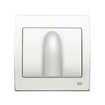 Salida de cables blanco, serie Iris