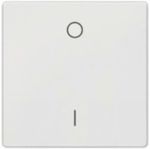 Tecla símbolo I/O, referencia 5TG71421 de la serie/Style de BJC. Platino metalizado