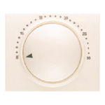 Tapa termostato electrónico ambiente blanco, serie Iris