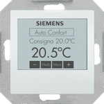 Crono termostato, Blanco Polar