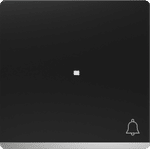 Tecla, símbolo campana, difusor, Negro Mate de Miro