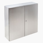 Armario mural IP66 inoxidable 316L 250x200x150 con placa, de IDE