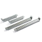 Perfil bastidor para armario de 400 mm de profundidad de IDE. 2 perfiles