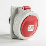 Base empotrar inclinadaIP67 3P+N+T 57V 16A 4H