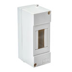 Caja distribución superficie IP40 Blanco precintable 50x130x64