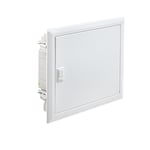 Armarios de distribución IP40 de empotrar pared hueca, referencia GME14PO/PH de IDE. 1x14 módulos. Puerta metálica