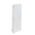 Armarios de distribución IP40 de empotrar pared hueca, referencia GME70PO/PH de IDE. 5x14 (70) módulos. Puerta metálica