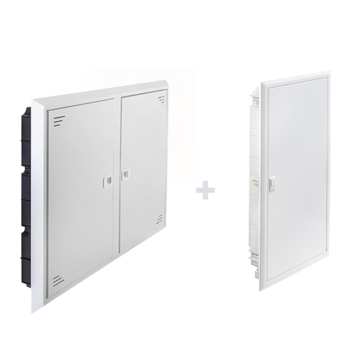 Conjunto, referencia GME42/RTR50608PME de IDE. 500x600x80. Metálico+caja de distribución GME42PO