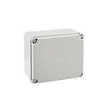 Caja estanca derivación IP65-IP67 Laterales lisos tapa opaca