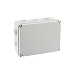 Caja estanca derivación IP65 Conos pasacables tapa opaca