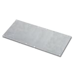 Placa de montaje metálica, referencia PML32 de IDE. Para caja tipo ROC32. Medidas: 220x130x2