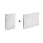 Conjunto RTR plástica + caja de distribución, referencia RTR50608PLAS/DFF36/PH de IDE. 500x600x80. DFF36PO/PH