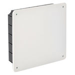 Caja para mecanismos y derivación con tornillo metálico hueco 268x268x66