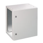 Armario mural enlazable, referencia GNL606040 de IDE. 600x600x400. Puerta opaca con placa