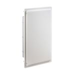 Caja distribución IP40 empotrar, pared sólida de IDE. 1x36 módulos, puerta opaca