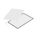 Paneles laterales,referencia PLA6040 de IDE. Para armario mural enlazable. 600x400 (Pack 2 unidades)