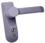 Accionamiento externo manilla PUSH/TOUCH/PRESTIGE CISA, condenable por llave, símil inoxidable satinado