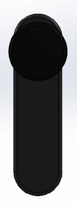 Placa exterior CISA con pomo fijo