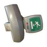 Dispositivo Emergencia CISA FAST PUSH-PAD Versión Modular, símil inox. satinado