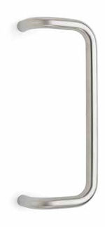 Tirador BRITON doble acodado acero inoxidable, 400mm