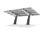 Marquesina solar para autoconsumo instantáneo e integración de recarga de vehículo eléctrico, referencia EPVR20 de Circutor. PVS2-R
