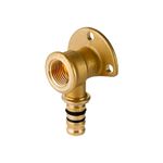 Codo de conexión 90° Geberit d20-1/2-L36, latón