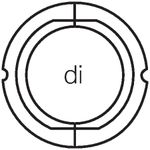 Inserción para abrazadera Geberit d26-63 mm d26-32