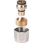 Unión Geberit serie Mepla con rosca hembra: CW617N, d=16mm, M=22mm