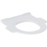 Asiento del inodoro serie Geberit Bambini para niños. Función apoyo. Blanco