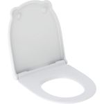 Asiento y tapa del inodoro serie Geberit Bambini para niños EasyMount. Blanco