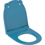 Asiento y tapa del inodoro serie Geberit Bambini para niños EasyMount. Azul océano