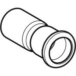 Reducción Geberit Mapress Acero al Carbono con tope de inserción: d=66.7mm, d1=54mm