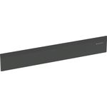Embellecedor Geberit para sifón de pared, tapa de plástico: Negro mate